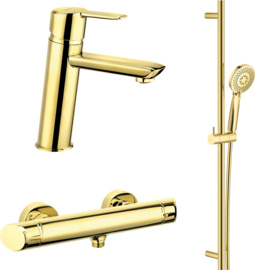 Deante Set Arnika Gold