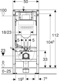 GEBERIT Duofix 111.320.00.6