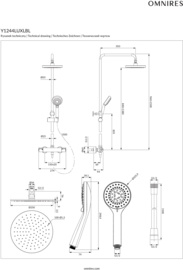 OMNIRES Y Y1244LUXLBL