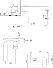 Omnires Sacramento SC2315BL
