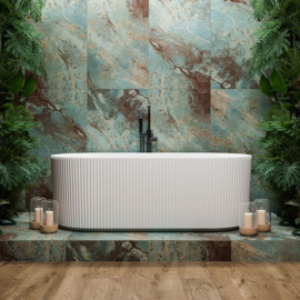 Azario Retro Blue Matallo