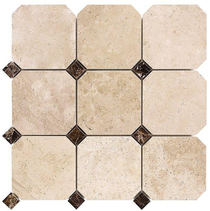 Dunin Travertine Octagon 100