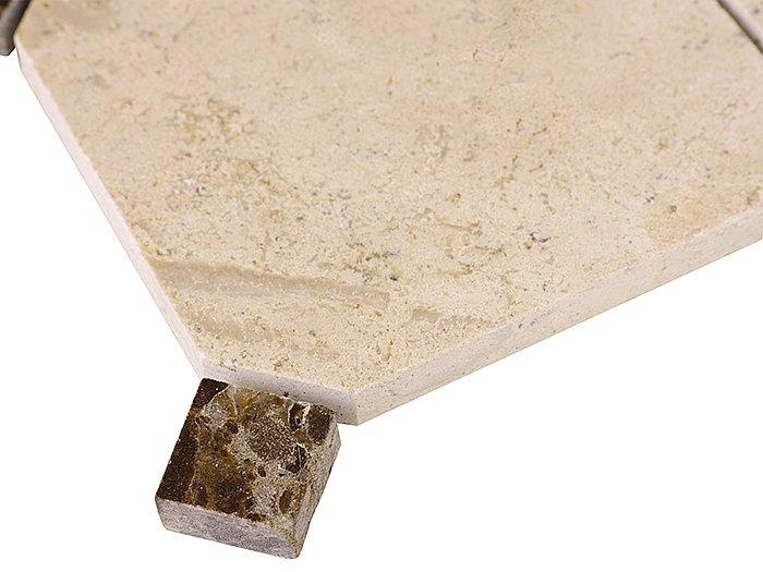 Dunin Travertine Octagon 100