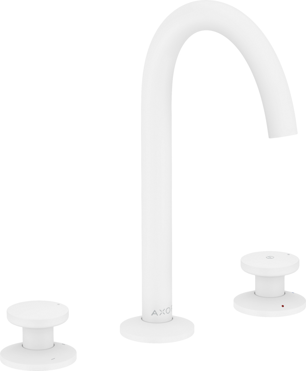 Hansgrohe AXOR One 48070700 Bateria umywalkowa 3-otworowa, biały mat ...