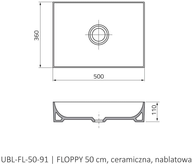 Oristo Floppy UBL-FL-50-91 - Powystawowa Kraków