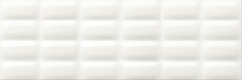 Opoczno White Glossy Pillow OP684-004-1