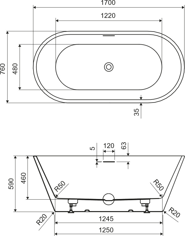 IO Hole 2.0 WABL.HOL2.17WH - Powystawowa Nowy Sącz