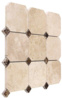 Dunin Travertine Octagon 100