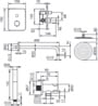FDESIGN Meandro FD1-MDR-7PSET2-11 + FD1-MDR-2-11 - Nowy Białystok