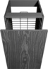 IO Wood Milenium Nero Cargo 40 ML.WO.KOSZ40.MN - OUTLET magazyn centralny