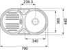 Franke Baltic BTN 614 Stal szlachetna 101.0056.784 - Powystawowy Olsztyn