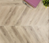 Azario Chevron Beige Mat